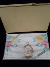 Vintage Retro Hand Painted Rayon Table Cloth - Northern Ireland - Unopened picture