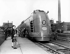 New York Central Mercury photo Art Deco Steam Locomotive Train NYC Railroad #7   picture