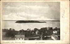 Waconia Minnesota MN Clearwater Lake Bird's Eye View c1910 Postcard picture