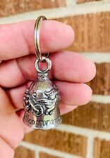 Never Ride Faster Than GUARDIAN Bell of Good Luck fortune pet keychain gift  picture