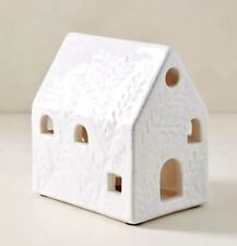 NEW ANTHROPOLOGIE HOLIDAY HOUSE DECOR CERAMIC VILLAGE TOWN HOUSE COTTAGE FESTIVE picture