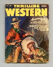 Thrilling Western Pulp Jan 1948 Vol. 44 #1 VG- 3.5 picture