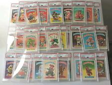 1985 Garbage Pail Kids NEAR COMPLETE Original Series 1a PSA NM-MT 8 38 Cards picture