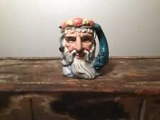 Royal Doulton Toby Jug Neptune D6552 Small Rare Vintage Collectible picture