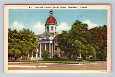Marianna FL-Florida, Jackson County Courthouse, Antique, Vintage Postcard picture