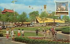 Postcard Chrome 64-65 N.Y.  World's Fair Court of the President of the U S A picture