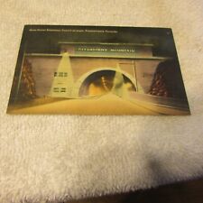 vintage linen postcard Kittatinny Mountain Tunnel Pennsylvania Turnpike picture