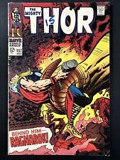 The Mighty Thor #157 Vintage Marvel Comics Silver Age 1st Print 1968 VG *A2 picture