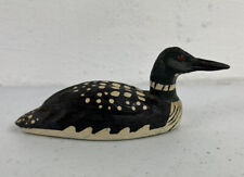 Vintage Common Loon, Duck Figurine Souvenir Coastal Gifts Northeast Harbor Maine picture