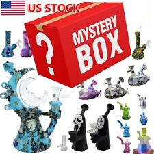 1Pc Hookah Blind Box Silicone Smoking Water Pipe Bongs Shisha Unbreakable Pipe. picture