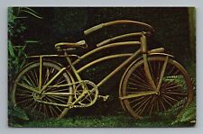 Ripleys Believe it or Not Museum match Stick Bicycle Bike Vintage Postcard picture