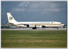 Airplane Postcard Guyana Airways Airlines Boeing 707-321B N732Q at Miami BV4 picture