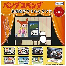 Panda Go Panda famous scene acrylic stand Capsule Toy 6 Types Comp Set Gacha picture