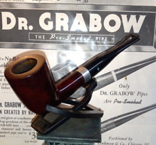 VERY NICE VINTAGE USED ESTATE DR GRABOW DUBLIN BOWL PIPE CLEANED & POLISHED picture