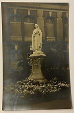 RPPC Statue Of Sainte Therese De Nantes, France Postcard picture