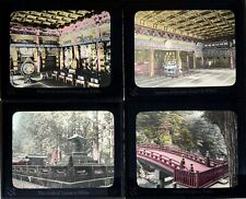 Hand Colored Magic Lantern Glass Slides By T Takagi Kobe, Japan, Early 1900s picture
