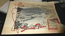 Vintage Sul Ross State College Texas Pictorial Introduction Catalog Brochure   picture