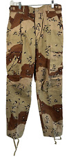 New US Military Desert Storm Desert Chocolate Chip Camo BDU Pants Small Short picture