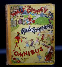 1935 WALT DISNEY SILLY SYMPHONY OMNIBUS HARDCOVER BOOK picture