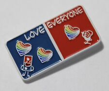 Love Everyone Dominos pizza pins picture