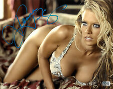 W@W H@T SEXY JENNA JAMESON SIGNED AUTOGRAPH 11X14 PHOTO  BECKETT BAS picture