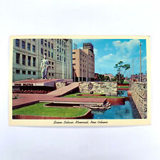 Postcard Louisiana New Orleans LA Simon Bolivar Memorial 1965 Posted Chrome picture