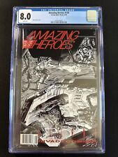 Amazing Heroes #139 CGC 8.0 White Pages 1988 Early Aliens 1 Dark Horse Preview picture