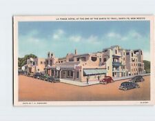 Postcard La Fonda Hotel at the End of the Santa Fe Trail, Santa Fe, New Mexico picture