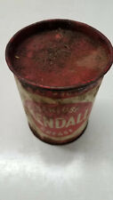 Vintage Antique Kendall Kenlube Grease Can 16OZ DENT HAS SOME CONTENTS DIRT ETC picture