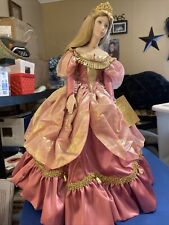 Franklin Heirloom Doll Cinderella With Stand. picture