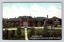 Greensboro NC-North Carolina State Normal & Industrial College Vintage Postcard picture