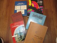 Lot of 6 Books Drafting, Mechanical Drawing, Construction, Machine Tool Practice picture