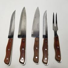 Maxam Stainless Steel Kitchen Knives Japan Carving 5 Piece Set MCM picture
