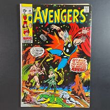 Avengers 84 Bronze Age Marvel 1971 John Buscema Thor cover Roy Thomas comic book picture