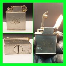 Unique Antique Custom Made Lift Arm Petrol Lighter In Working Order Stamped RSR  picture