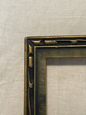 ANTIQUE FITs 13”x16” TAOS SCHOOL CARVED GOLD GILT ARTS & CRAFTS PICTURE FRAME picture