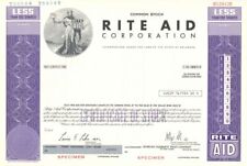 Rite Aid Corp. - Specimen Stock Certificate - Specimen Stocks & Bonds picture