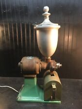 Vintage Antique Cast Iron Electric Coffee Grinder  Stimpson SCA 2  Working picture