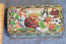 Spirit of Soccer Rare 1980s Collectible Tin picture