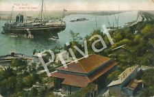 Photo Pk S. M. S. Geier Imperial Navy Port Said Suez Channel 1913/14 Weltreise picture