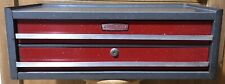 RARE VTG CRAFTSMAN 2 DRAWER INTERMEDIATE MIDDLE TOOL CHEST BEECH CANADA FREE S&H picture