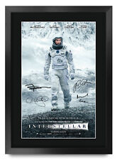 Interstellar A3 Framed Matthew McConaughey, Anne Hathaway Poster a Movie Fan picture
