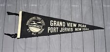Grand View Peak - Port Jervis, New York - NY Vintage Felt Pennant picture