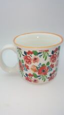 Orly Maison Floral Pattern Coffee Cup Mug New York 16 Oz picture