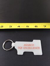 Vintage ASARCO TQI Excellence Keychain Key Ring Chain Style Hangtag Fob *109-F picture