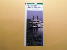 General Jackson Showboat Nashville Tennessee vintage brochure 1993^ picture