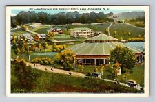 Lake Junaluska NC-North Carolina, Colonial Hotel, Auditorium Vintage Postcard picture
