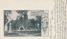 BARRE VT – Spaulding Graded School – udb – 1905 picture