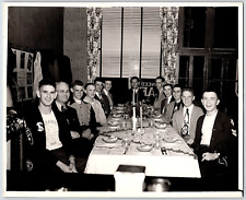 Original Old Vintage Photo High School Basketball Team Nashville Illinois 1949 picture