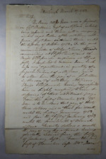 Timothy Pickering - 1782 Letter Signed - Accepts Transfer from Henry Knox picture